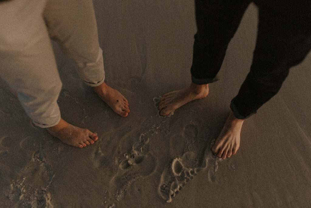 Toes on the Beach