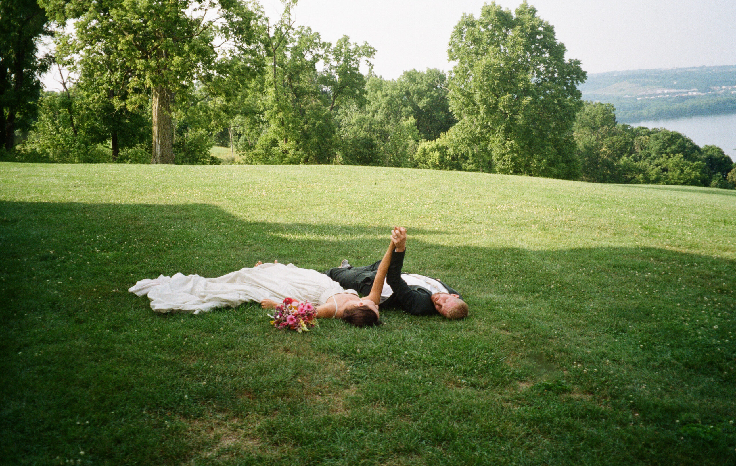 Wedding Portraits in the Grass